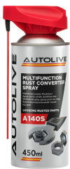 Універсальне мастило AUTOLIVE A140S Multifunction Rust Converter Spray 450мл