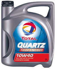 Моторна олива напівсинтетична Total Quartz 7000 Energy 10W-40 5 л