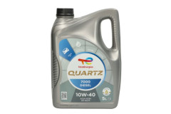 Моторна олива напівсинтетична Total Quartz 7000 Diesel 10W-40 5 л