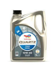 Моторна олива напівсинтетична Total Quartz 7000 Diesel 10W-40 5 л