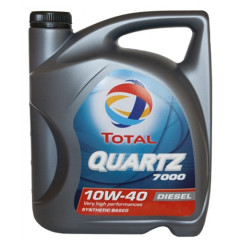 Моторна олива напівсинтетична Total Quartz 7000 Diesel 10W-40 4 л