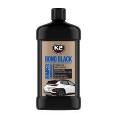 Фарба-консервант (чорніння) для бамперів, гуми та пластику K2 Bono Black 500 мл