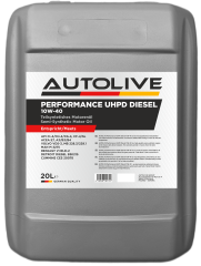 Напівсинтетична моторна олива AUTOLIVE Performance UHPD Diesel 10W-40 20л
