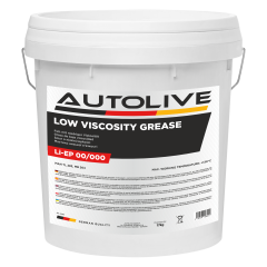 Напіврідке мастило AUTOLIVE Low Viscosity Grease Li-EP 17кг