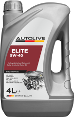 Синтетична моторна олива AUTOLIVE Elite 5W-40 4л